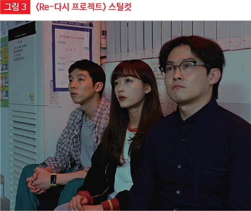 그림 3  <Re-다시 프로젝트> 스틸컷