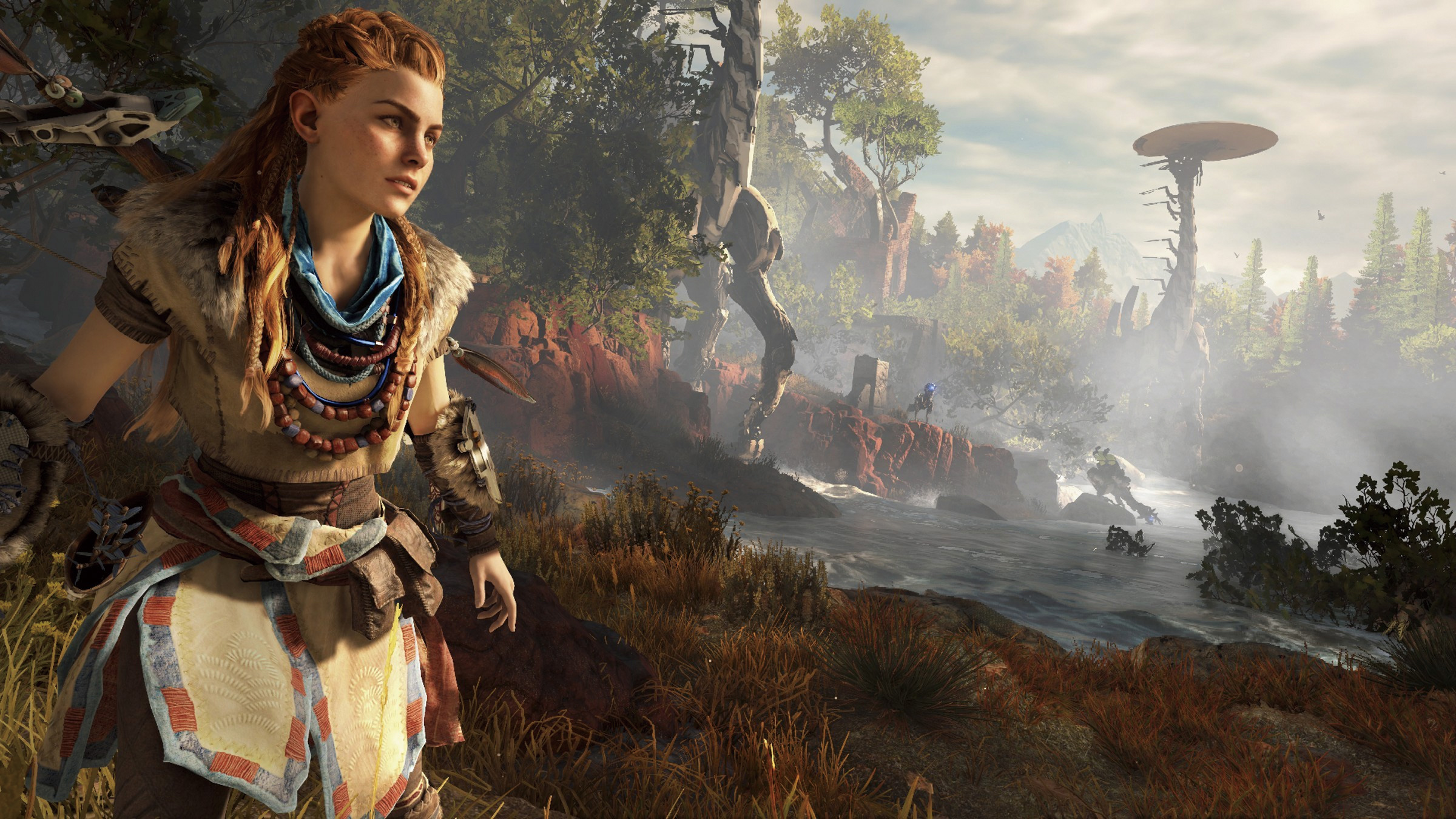 그림 2 TV용으로 각색 중인 <Horizon Zero Dawn>의 한 장면