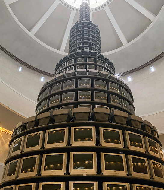 다다익선 : 복원 이전 모습(1)