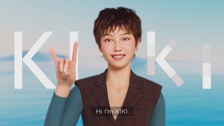 NHK 엔터프라이즈의 디지털 휴먼 KIKI
