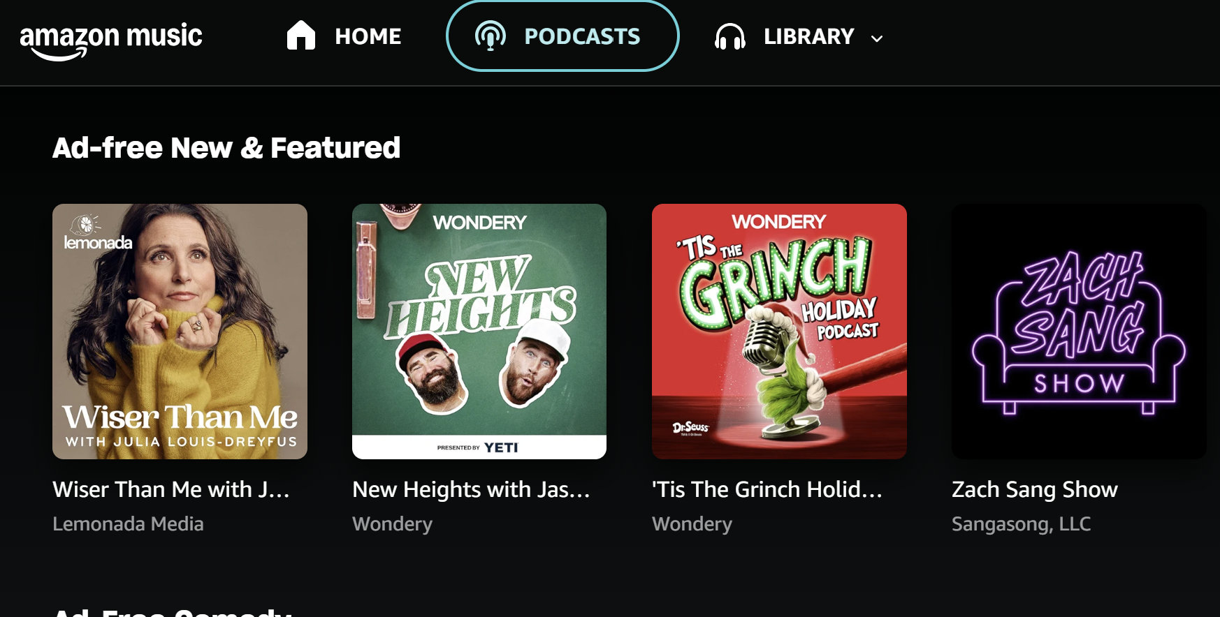 아마존 팟캐스트