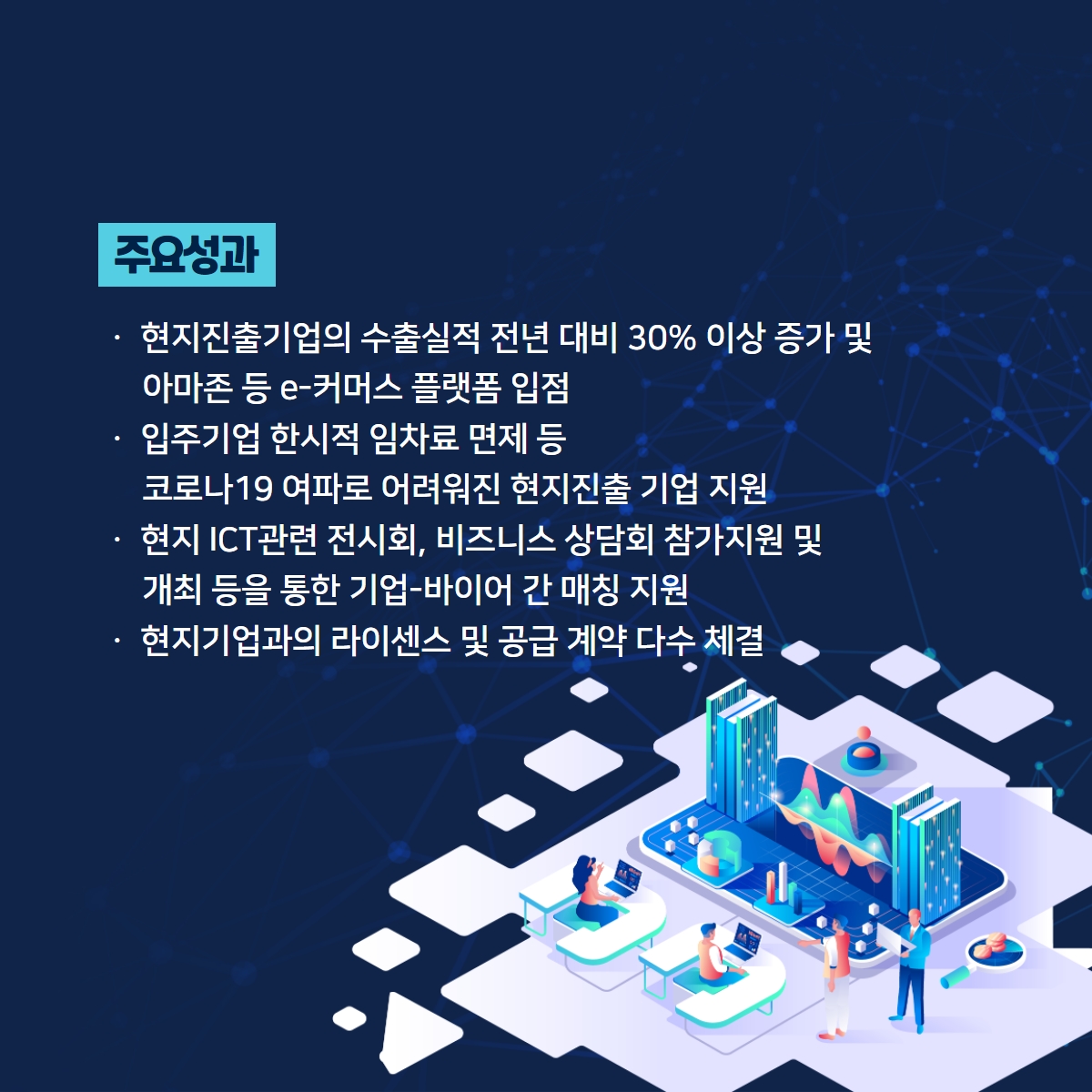 국내 ict 기업의 글로벌 진출 지원을 위한 '해외 IT지원 센터 운영' ICT기금 사업 6