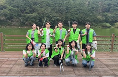 나주시-이전공공기관, 한수제 일대 합동 환경정비 실시(’25.9)