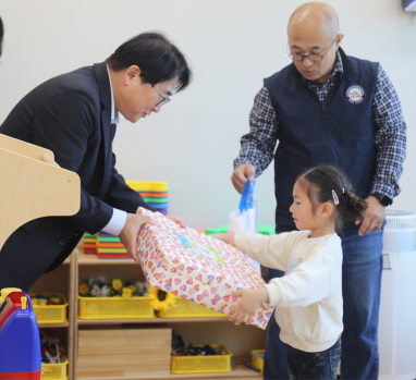 어린이날 맞아 KCA원장, 노조위원장과 함께 어린이집 방문(25.5월)