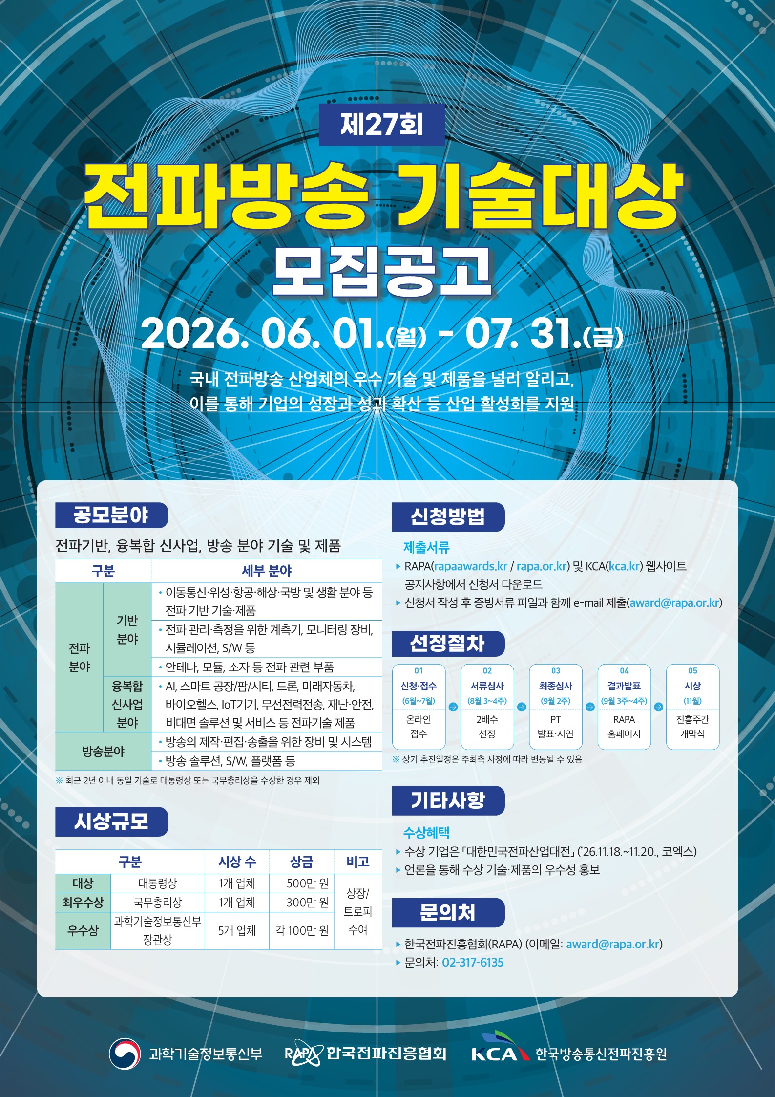 (붙임3) 제27회 전파방송 기술대상 포스터.jpg