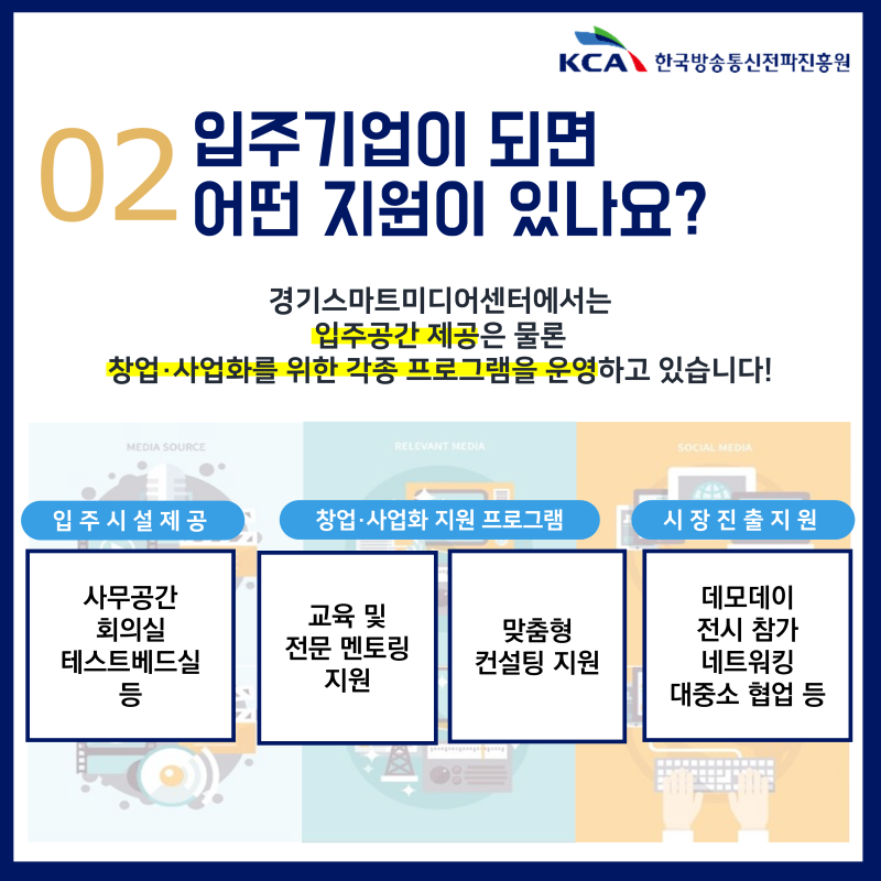 2020년 경기스마트미디어센터 입주기업 모집