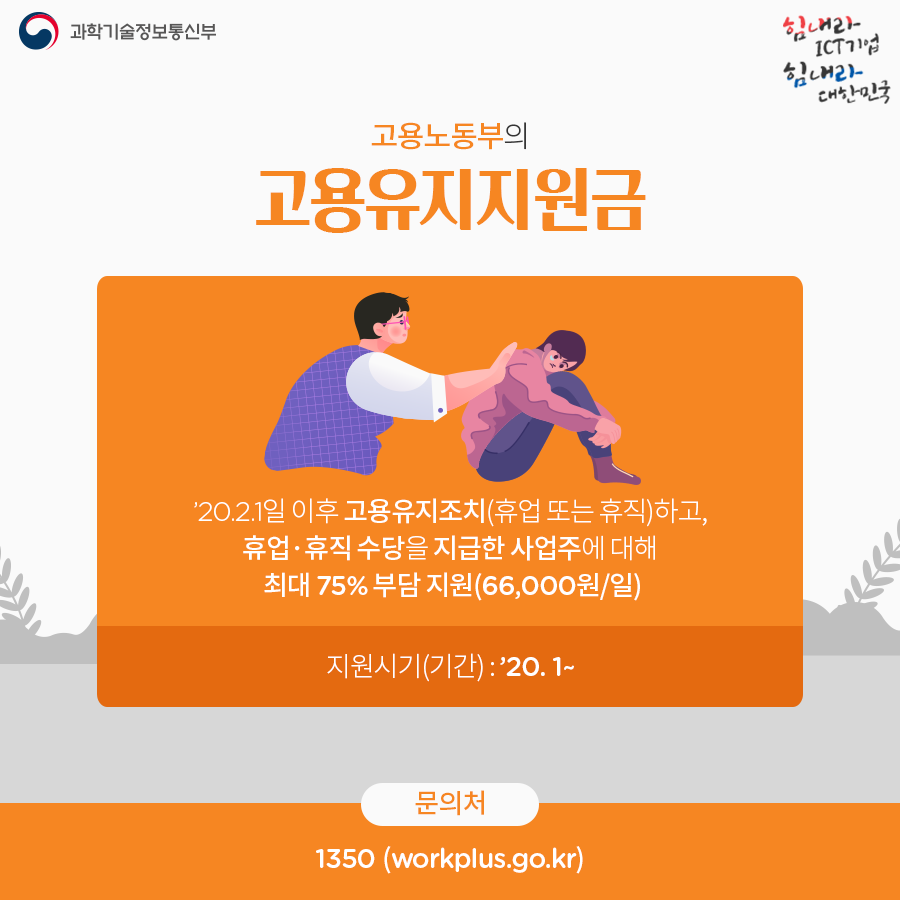 코로나19 대응 ICT산업 범부처 분야별 지원내용 ③기업부담경감분야