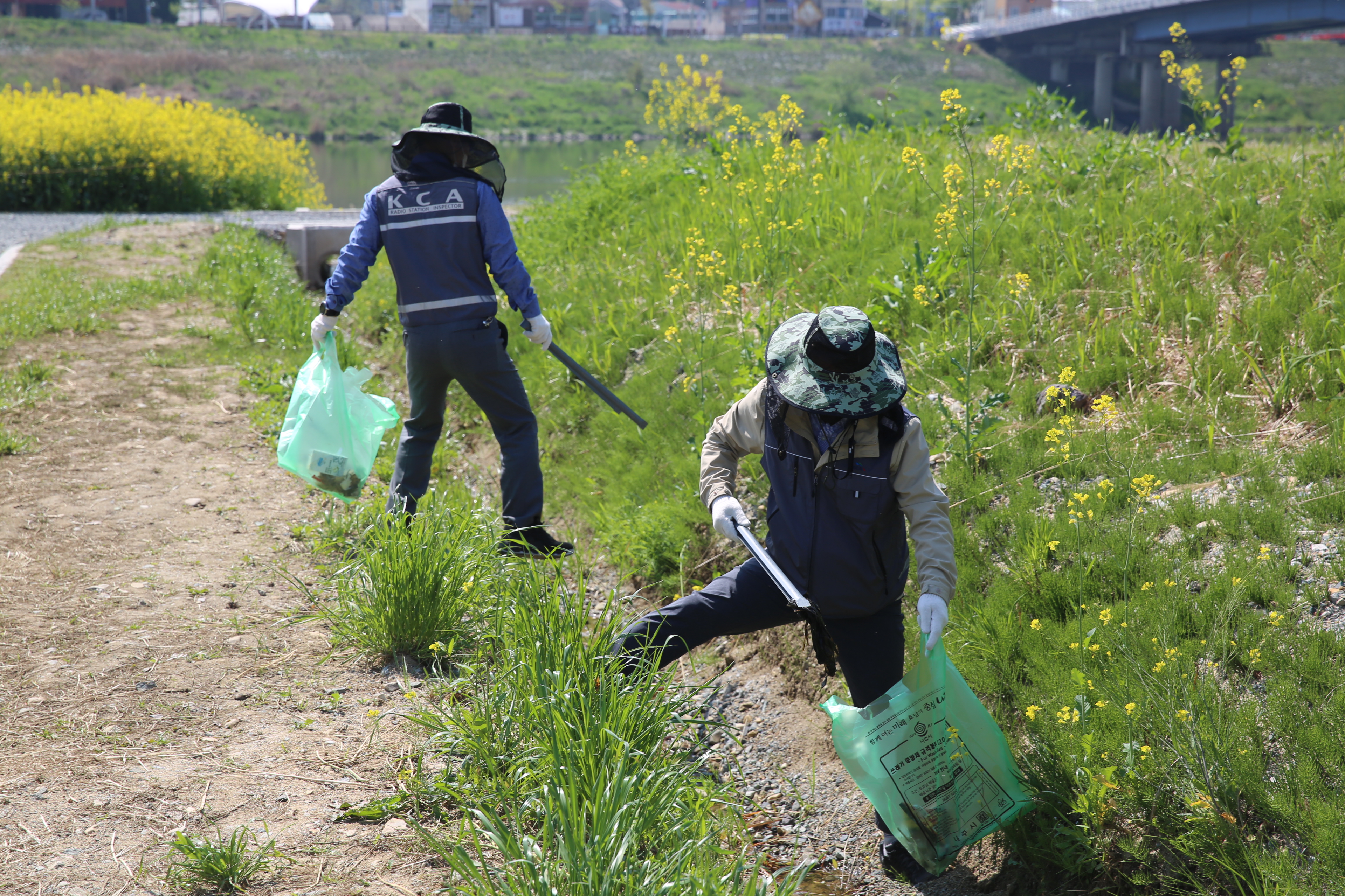 전파진흥원, 에코플로깅 환경캠페인 실시