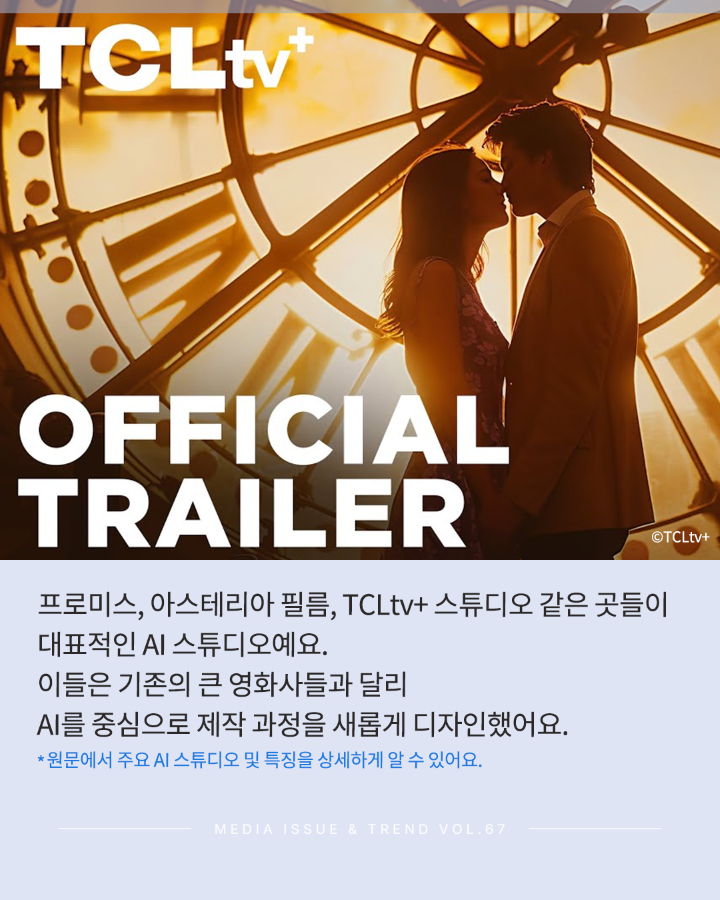 [Vol.67 | 글로벌리포트] AI 프로덕션의 등장, 콘텐츠 제작 패러다임이 바뀐다