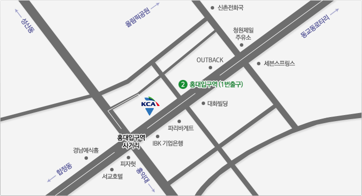 본사(나주)약도 이미지입니다.